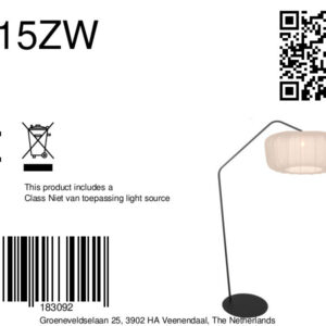 annelighting-vloerlamp-zigzag-beigezwart-metaaltextiel-booglamp-e27-4515zw-8a