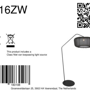 annelighting-vloerlamp-zigzag-zwart-metaaltextiel-booglamp-e27-4516zw-8a