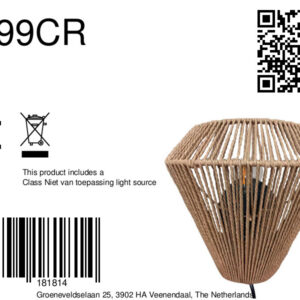 annelighting-wandlamp-maze-naturel-katoen-bedlampje-e27-4399cr-8a