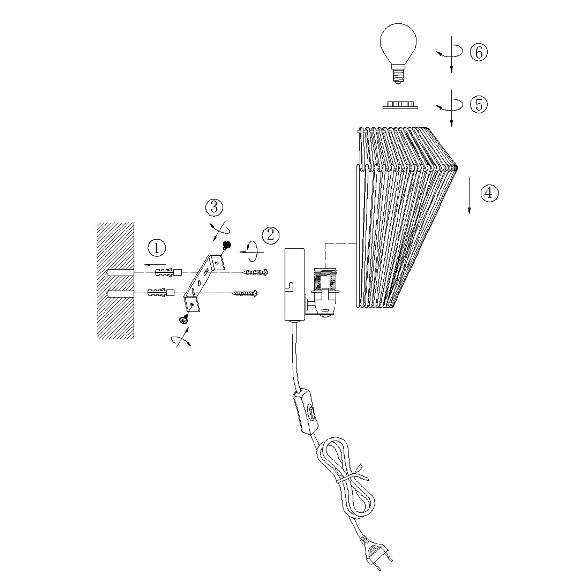 annelighting-wandlamp-maze-naturel-katoen-bedlampje-e27-4399cr-9