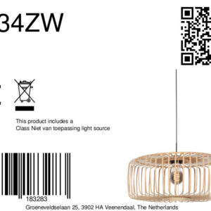 mexlite-hanglamp-haloswap-naturel-bamboe-e27-4534zw-8a