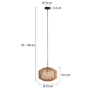 mexlite-hanglamp-haloswap-naturel-katoen-e27-4543zw-7