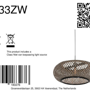 mexlite-hanglamp-haloswap-naturelzwart-bamboe-e27-4533zw-8a