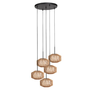 mexlite-hanglamp-haloswap-naturelzwart-katoen-e27-4525zw-1