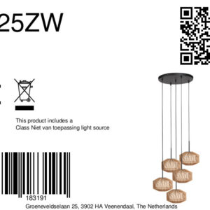 mexlite-hanglamp-haloswap-naturelzwart-katoen-e27-4525zw-8a
