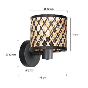 mexlite-spot-bambus-naturelzwart-bamboemetaal-bedlampje-e14-4487zw-7