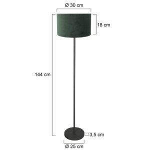 mexlite-vloerlamp-noor-groenzwart-metaaltextiel-ø30cm-e27-4445zw-7