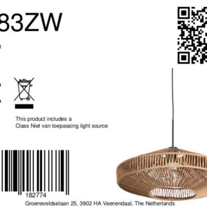 steinhauer-hanglamp-sparkledlight-naturel-katoen-e27-4483zw-8a