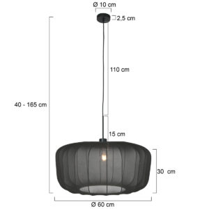 steinhauer-hanglamp-sparkledlight-zwart-textiel-e27-4486zw-7