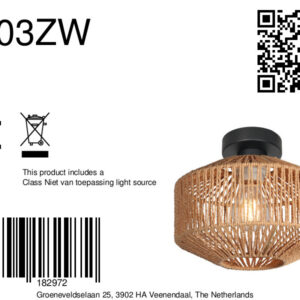 steinhauer-plafonniere-bloeba-naturelzwart-katoenmetaal-plafonnière-e27-4503zw-8a