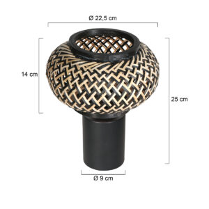 steinhauer-tafellamp-bloeba-naturelzwart-bamboemetaal-nachtkastlamp-e27-4498zw-7