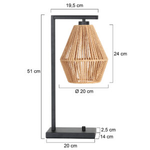steinhauer-tafellamp-stang-naturelzwart-katoenmetaal-nachtkastlamp-e27-4463zw-7
