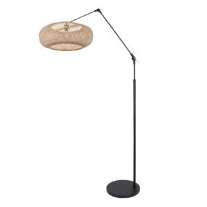 steinhauer-vloerlamp-prestigechic-naturelzwart-bamboemetaal-booglamp-e27-4566zw-1