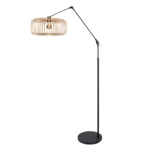 steinhauer-vloerlamp-prestigechic-naturelzwart-bamboemetaal-booglamp-e27-4568zw-1