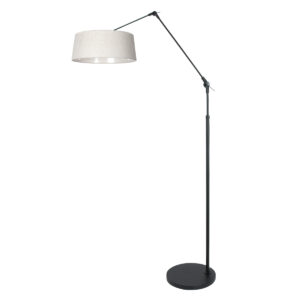 steinhauer-vloerlamp-prestigechic-zwart-metaaltextiel-booglamp-e27-4695zw-1