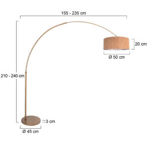 steinhauer-vloerlamp-sparkledlight-brons-metaaltextiel-booglamp-e27-4335br-7