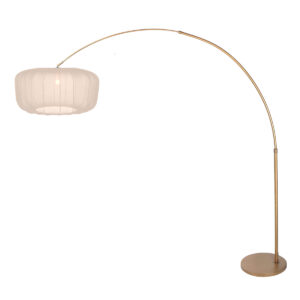 steinhauer-vloerlamp-sparkledlight-bronscrème-metaaltextiel-booglamp-e27-4673br-1