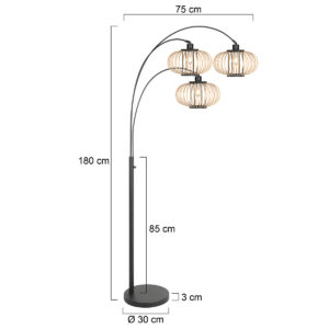 steinhauer-vloerlamp-sparkledlight-naturelzwart-bamboemetaal-booglamp-e27-4495zw-7