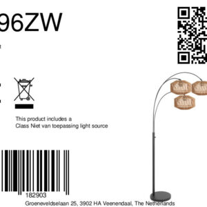 steinhauer-vloerlamp-sparkledlight-naturelzwart-katoenmetaal-booglamp-e27-4496zw-8a
