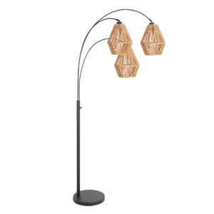 steinhauer-vloerlamp-sparkledlight-naturelzwart-katoenmetaal-booglamp-e27-4497zw-1