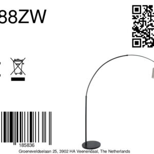 steinhauer-vloerlamp-sparkledlight-zwart-metaaltextiel-booglamp-e27-4688zw-8a