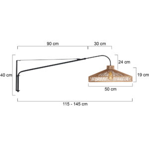 steinhauer-wandlamp-elegantclassy-naturelzwart-metaaltouw-leeslamp-e27-4453zw-7