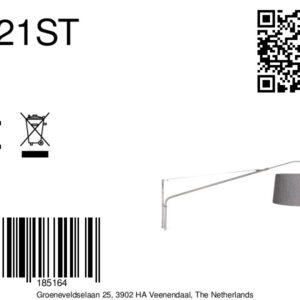 steinhauer-wandlamp-elegantclassy-staal-metaaltextiel-leeslamp-e27-4621st-8a