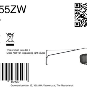 steinhauer-wandlamp-elegantclassy-zwart-metaaltextiel-leeslamp-e27-4455zw-8a