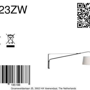 steinhauer-wandlamp-elegantclassy-zwart-metaaltextiel-leeslamp-e27-4623zw-8a