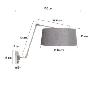 steinhauer-wandlamp-prestigechic-staal-metaaltextiel-leeslamp-e27-4700st-7