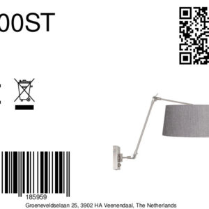 steinhauer-wandlamp-prestigechic-staal-metaaltextiel-leeslamp-e27-4700st-8a
