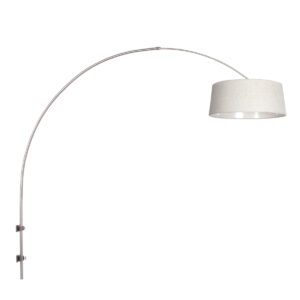 steinhauer-wandlamp-sparkledlight-staal-metaaltextiel-booglamp-e27-4613st-1