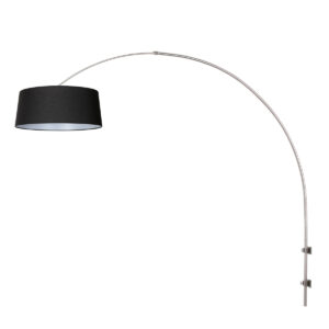 steinhauer-wandlamp-sparkledlight-staal-metaaltextiel-booglamp-e27-4615st-1