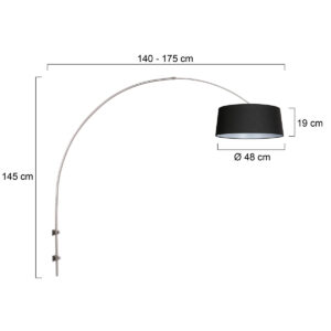 steinhauer-wandlamp-sparkledlight-staal-metaaltextiel-booglamp-e27-4615st-7