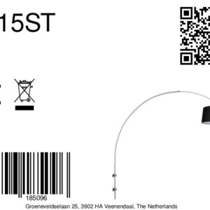 steinhauer-wandlamp-sparkledlight-staal-metaaltextiel-booglamp-e27-4615st-8a