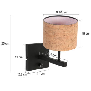 steinhauer-wandlamp-stang-naturelzwart-metaaltextiel-bedlampje-e27-4352zw-7