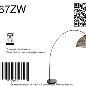 boogvloerlampmetzwartevoetenbamboelampenkapmexlitesolva-8a