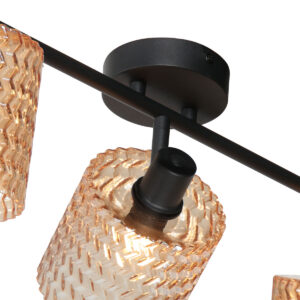 plafondlampzwartmetdrieamberkleurigeglazenkappenmexliteocre-11