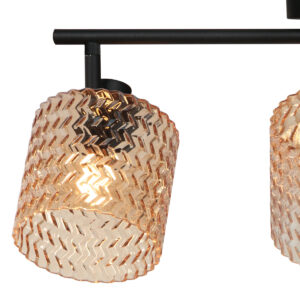 plafondlampzwartmetdrieamberkleurigeglazenkappenmexliteocre-5