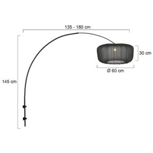 wandbooglampmetzwartearmenbamboelampenkapsteinhauersprakledlight-7
