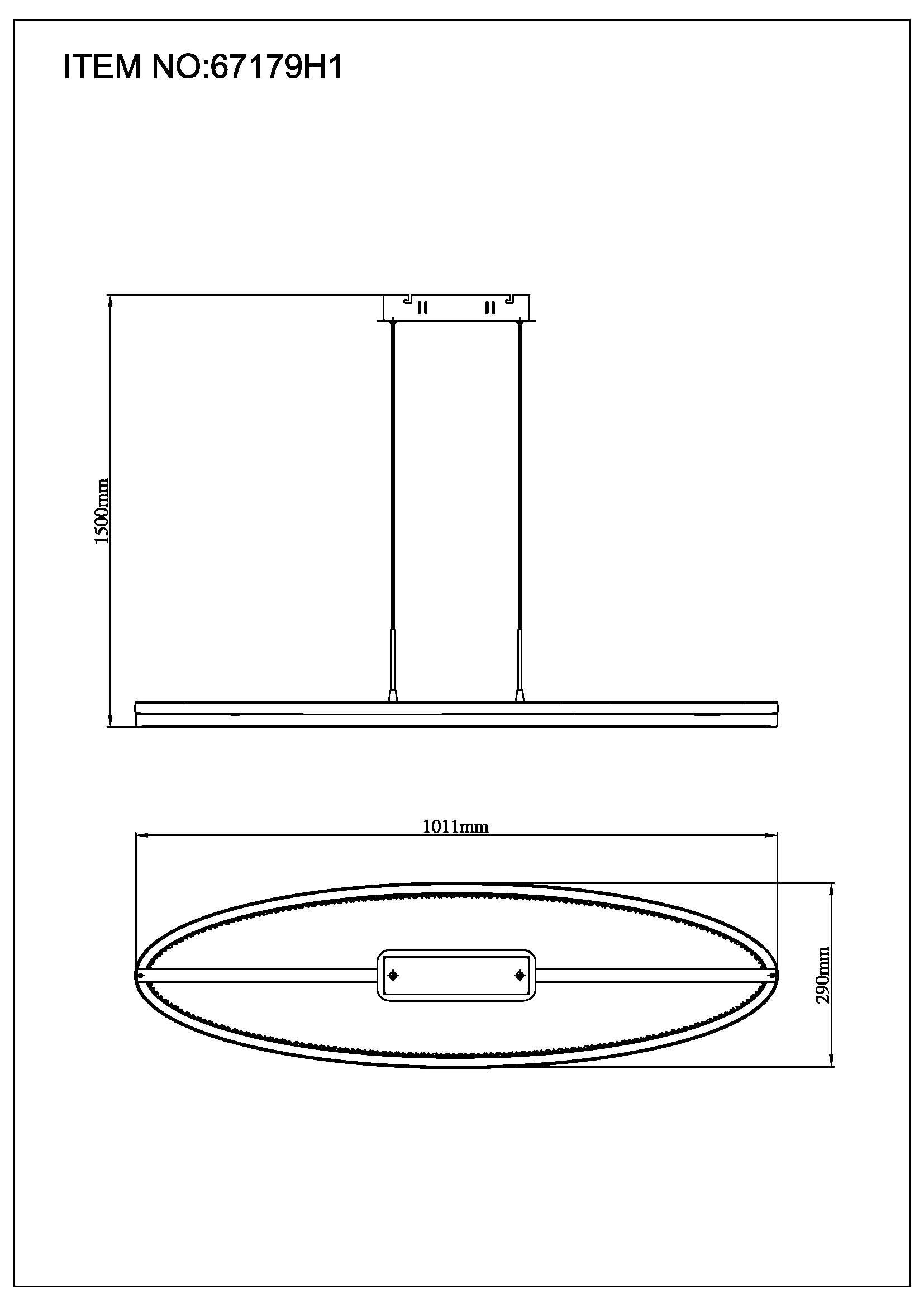 Moderne mat zwarte pendant lamp met elegant design Della - Image 17