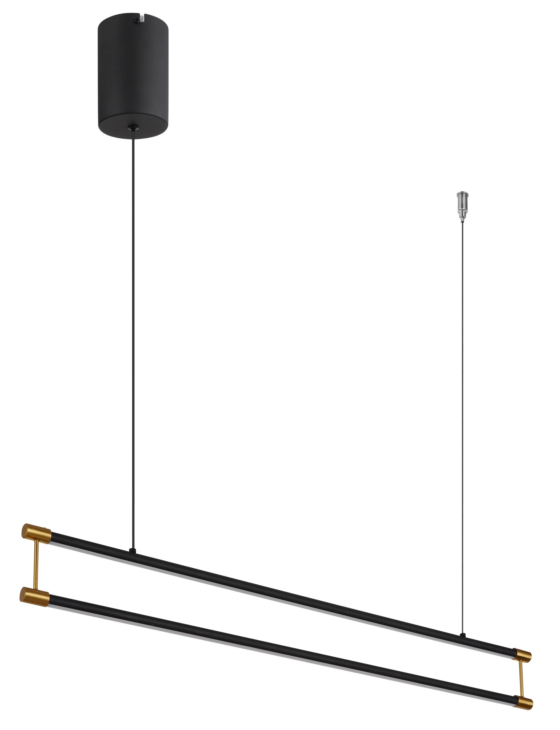 Moderne hanglamp zwart metaal elegant design Kayson - Image 11