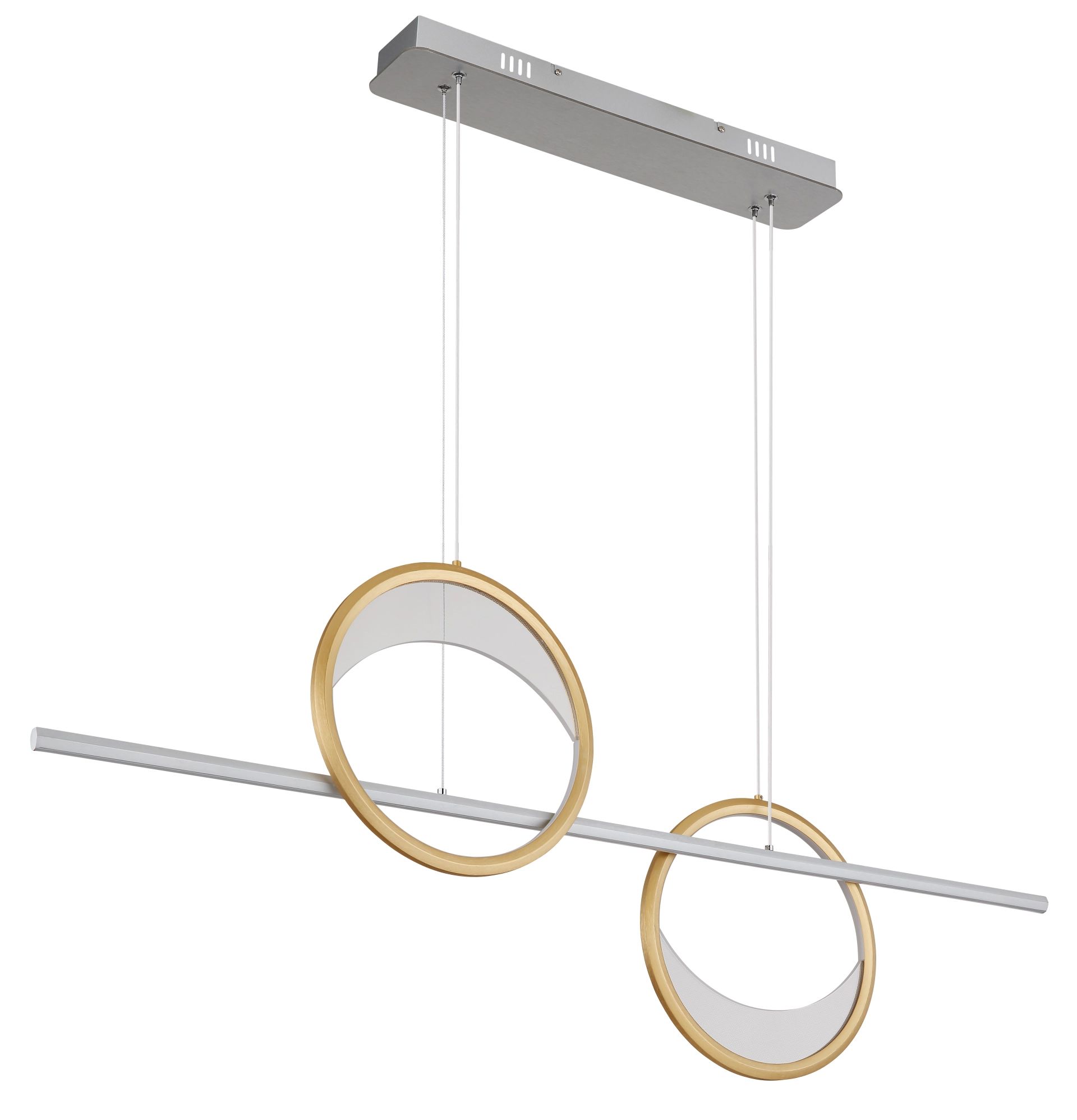 Stijlvolle pendant lamp in geborsteld zilver Umbra - Image 12