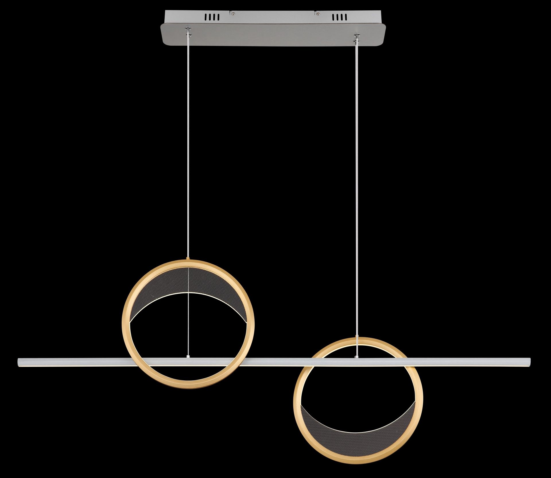 Stijlvolle pendant lamp in geborsteld zilver Umbra - Image 21