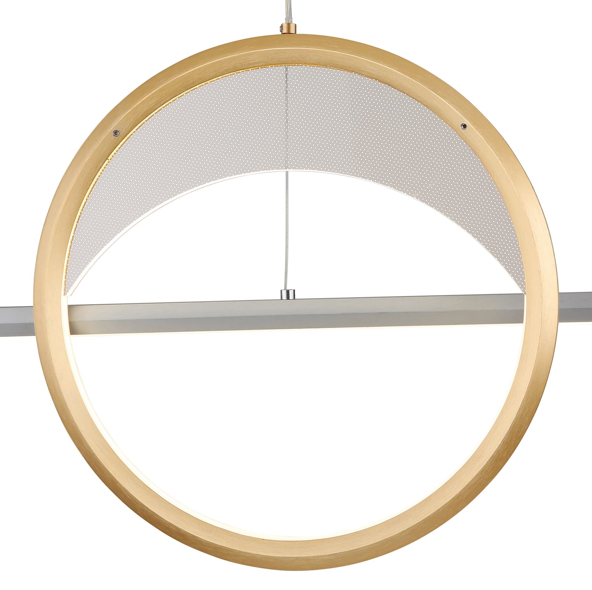 Stijlvolle pendant lamp in geborsteld zilver Umbra - Image 14