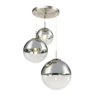 Moderne hanglamp met elegante glazen bollen Varus
