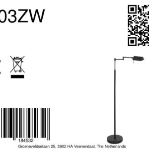 mexlite-vloerlamp-glowgo-zwart-metaal-leeslamp-led-4603zw-8a