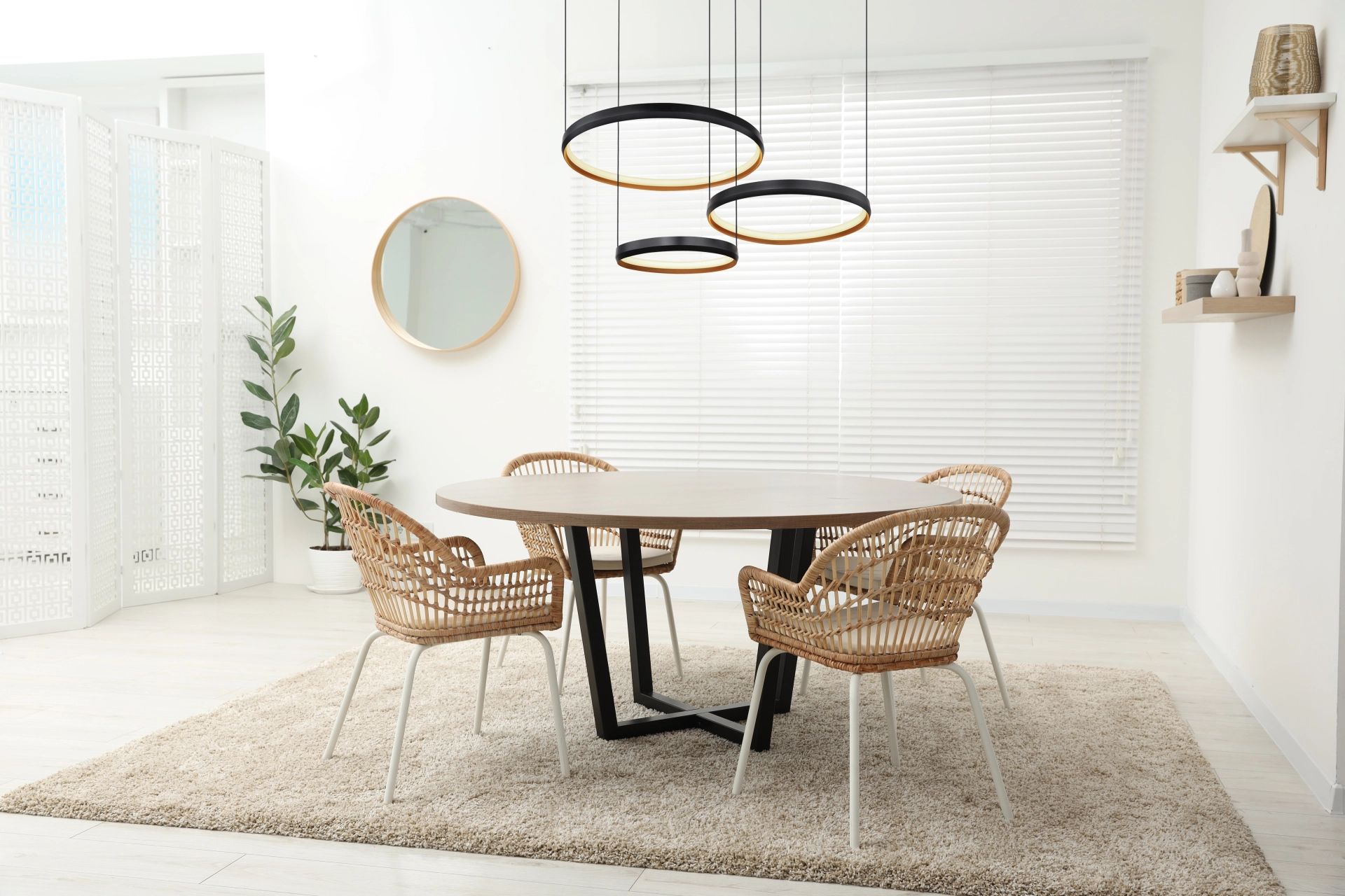 Moderne hanglamp met dimbare led-panelen Halli - Image 8