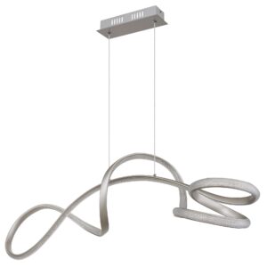 Alternative view of Moderne hanglamp met gebogen ontwerp Swirl