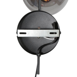 steinhauer-wandlamp-bollique-zwart-glasmetaal-bedlampje-e14-4609zw-12